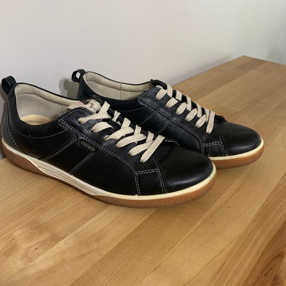 Ecco all leather sneakers - Picture 2 of 7